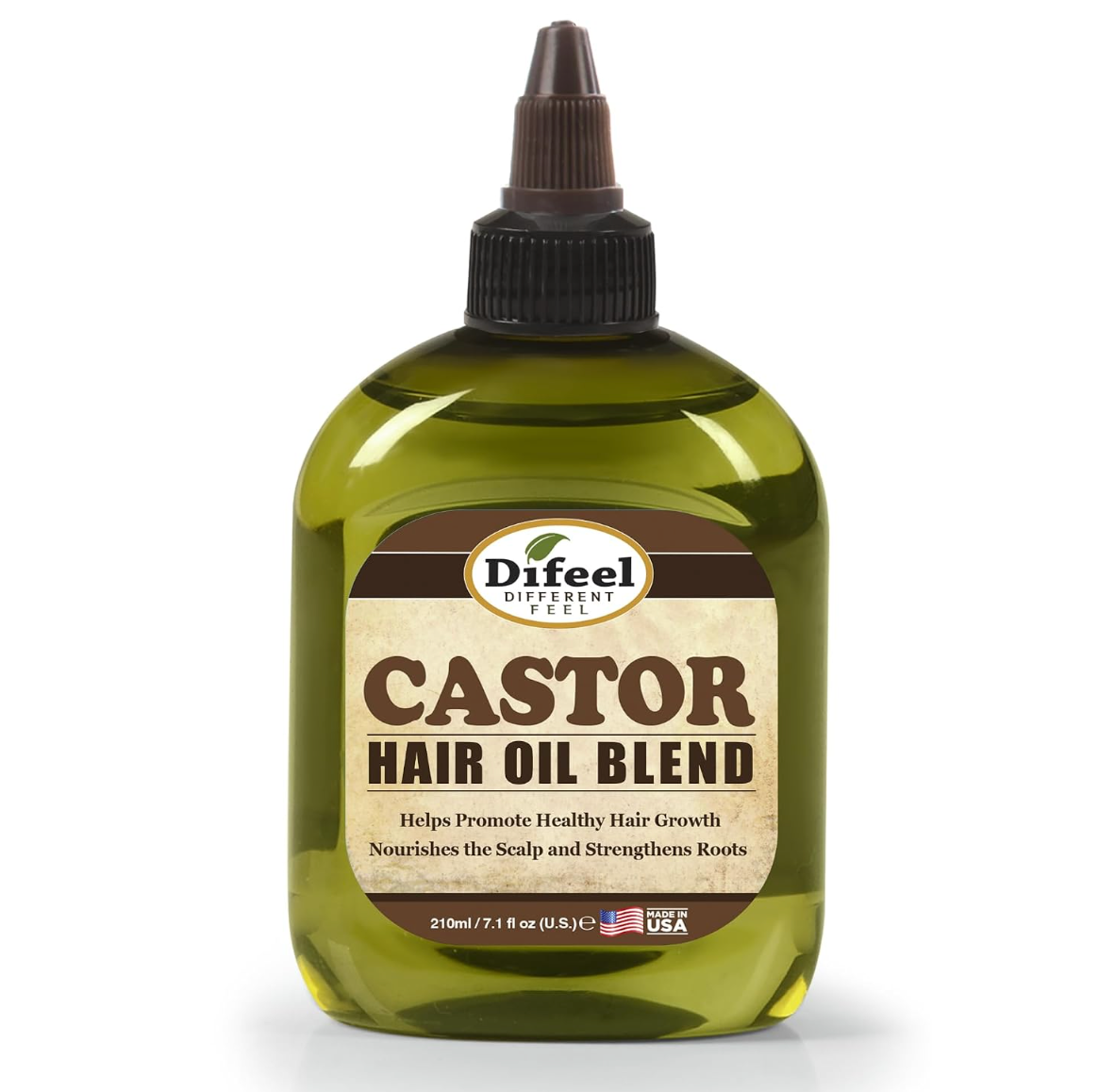 Difeel Mega Care Castor Hair Oil, 7.1 oz