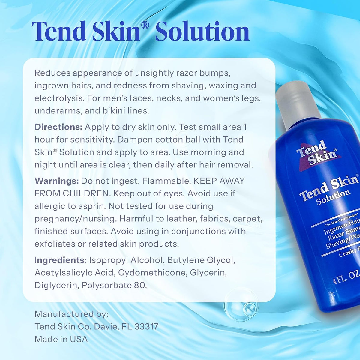 Tend Skin Solution, 4 oz