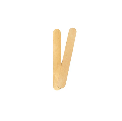 GiGi Large Wooden Wax Applicator Sticks, 100 ct