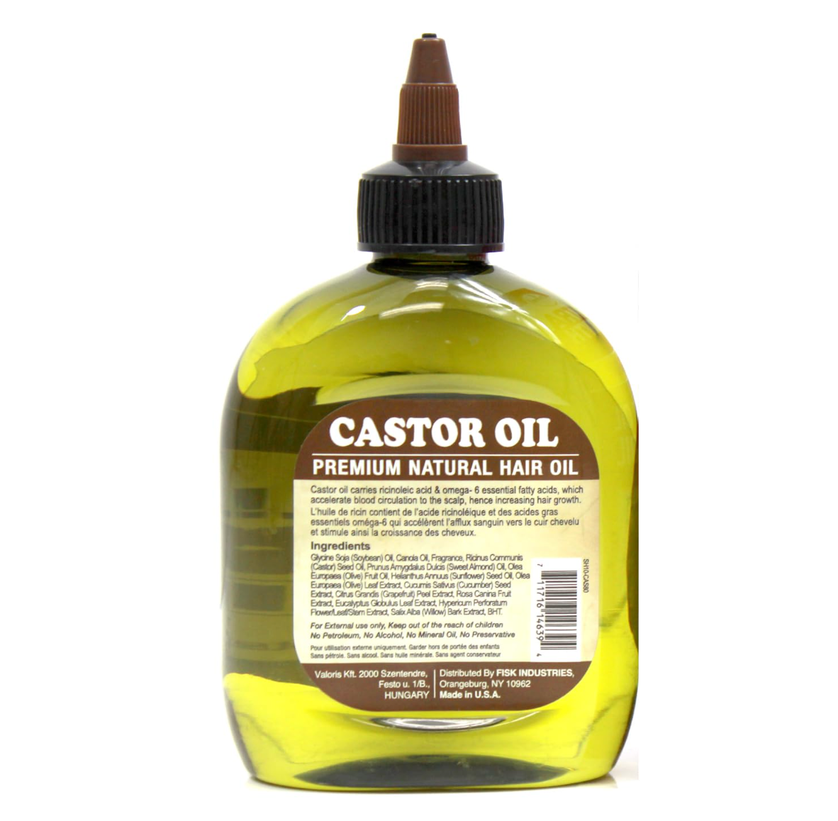 Difeel Mega Care Castor Hair Oil, 7.1 oz