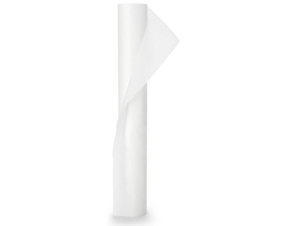 Spa Essentials Smooth Table Paper, White, 21" x 225', Pack of 12