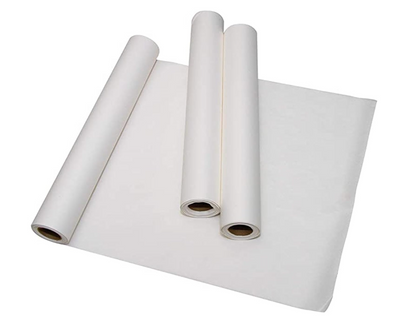 Spa Essentials Smooth Table Paper, White, 21" x 225', Pack of 12